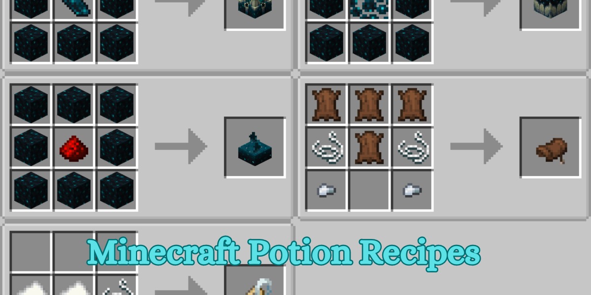 Minecraft Potion Recipes