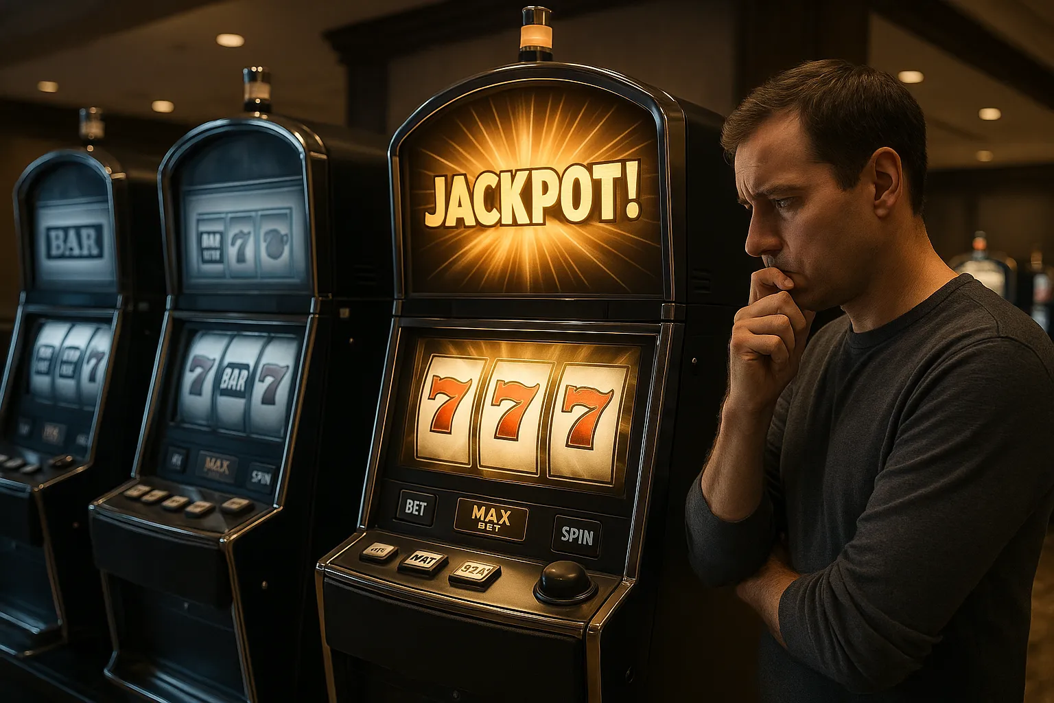 Are max bet slots more volatile