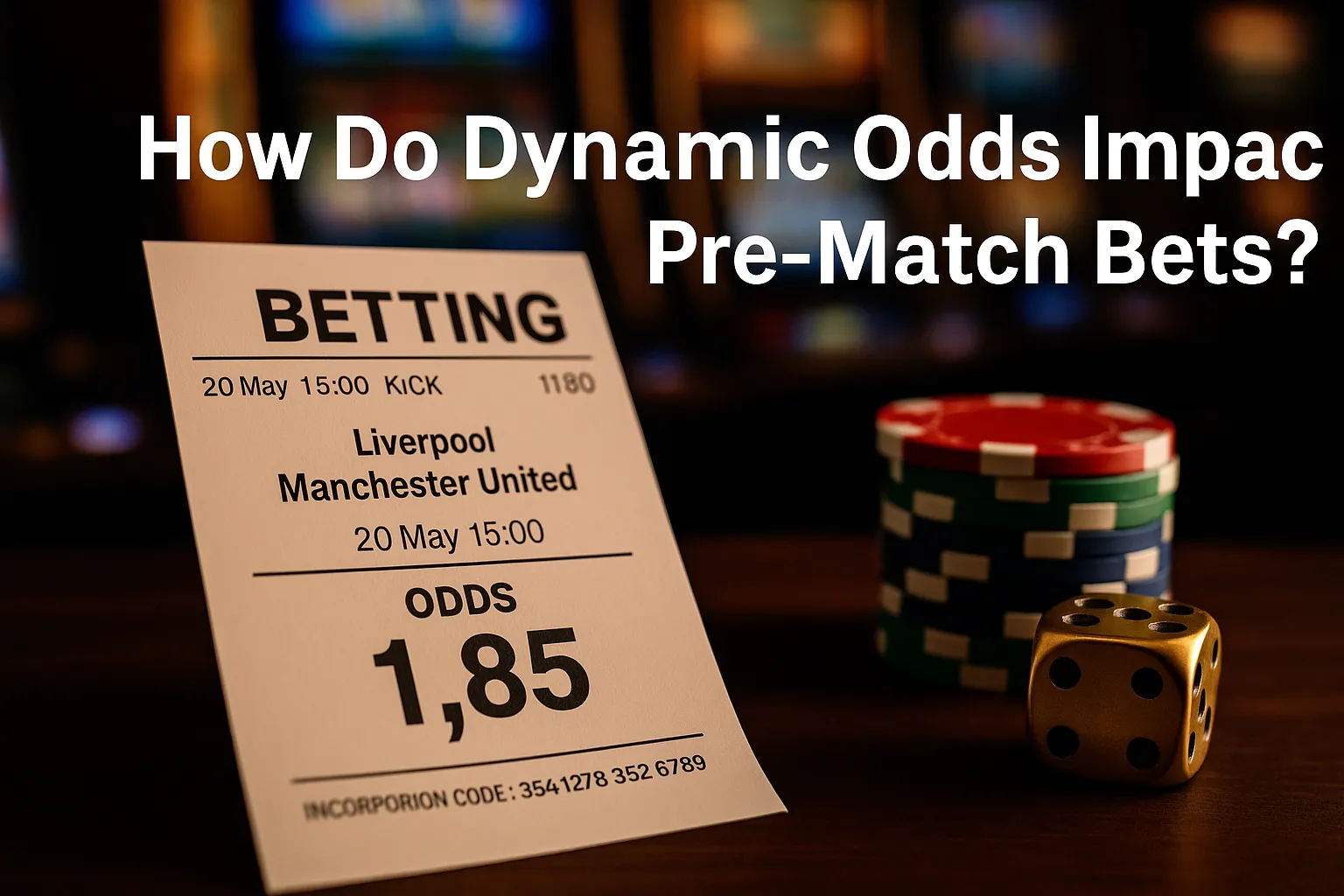 How Do Dynamic Odds Impact Pre-Match Bets