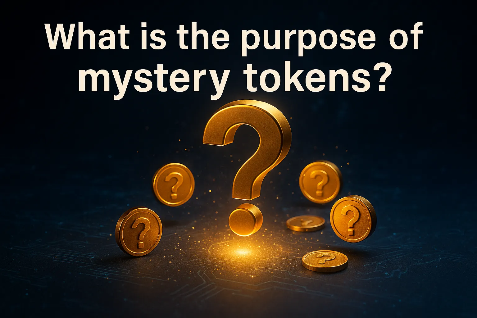 What is the purpose of mystery tokens