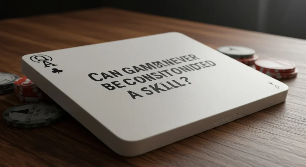 Can Gambling Ever Be Considered a Skill?