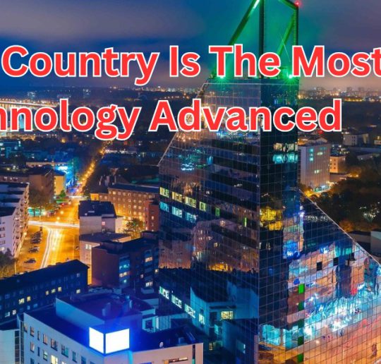 which country is the most technology advanced